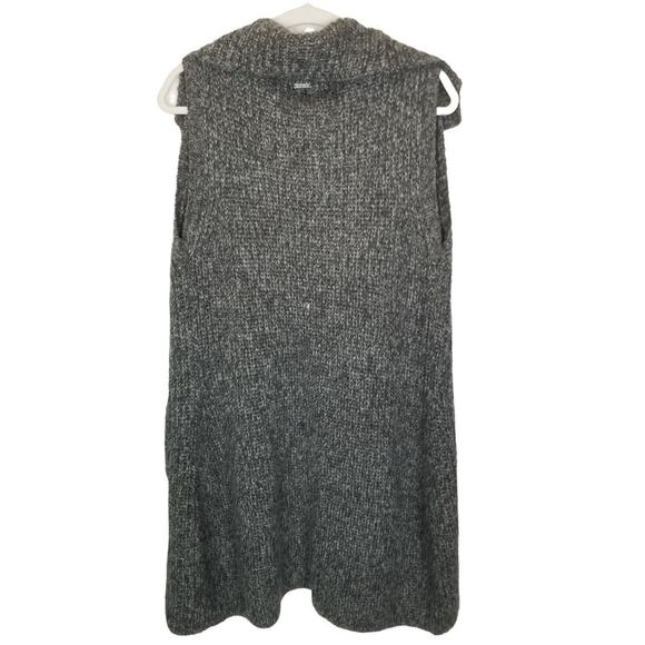 Prana Womens Thalia Wool Sweater Vest Chunky Preppy Classic Dark Academia Cozy M - Picture 7 of 9